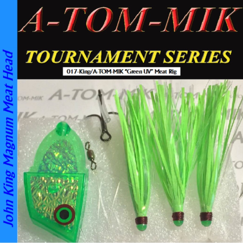 A-TOM-MIK 017-King/A-TOM-MIK UV Green Meat Rig 017-King/A-TOM-MIK UV Green Meat Rig