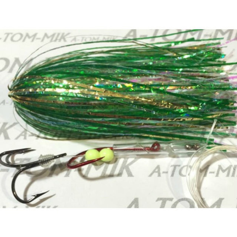 A-TOM-MIK Tournament Series Trolling Flies T061 Green/Gold (2006) T061 Green/Gold (2006) Standard
