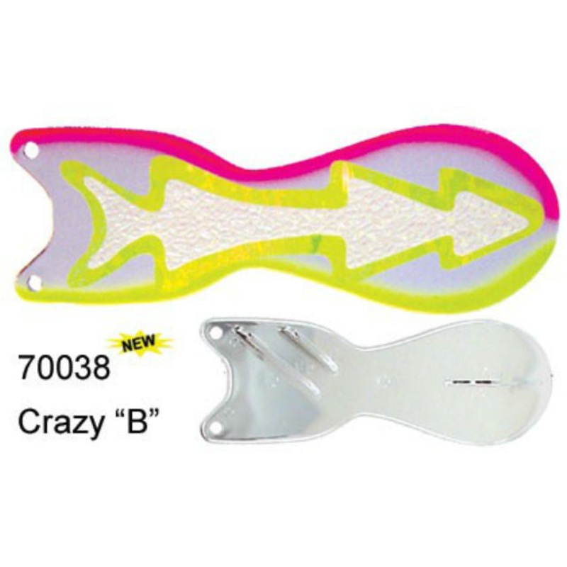 Dreamweaver Spin Doctor Flasher Crazy "B" 70938 Crazy "B" 8"