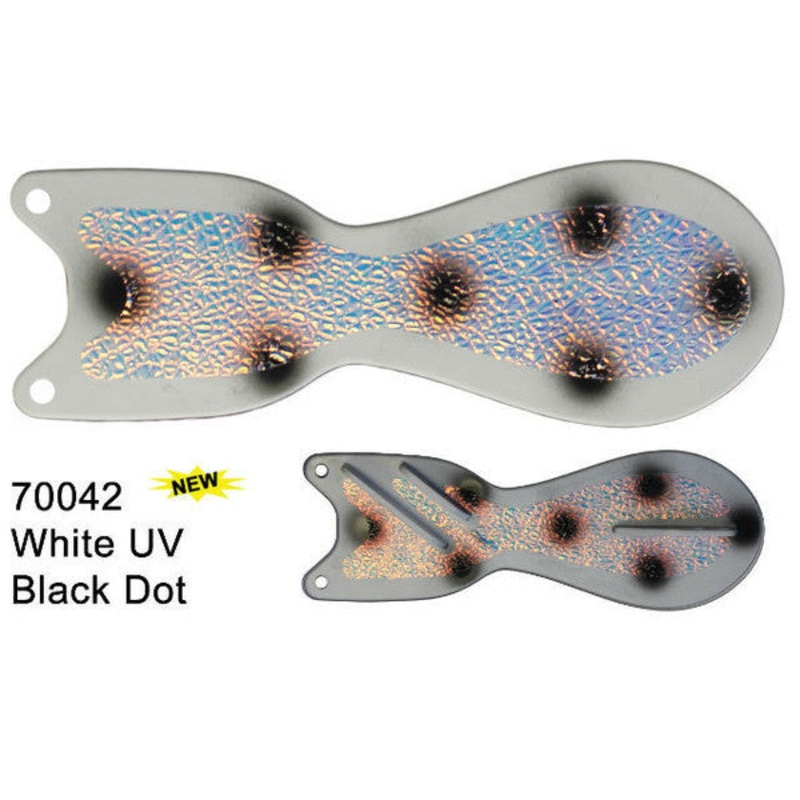 Dreamweaver Spin Doctor Flasher White UV Black Dot