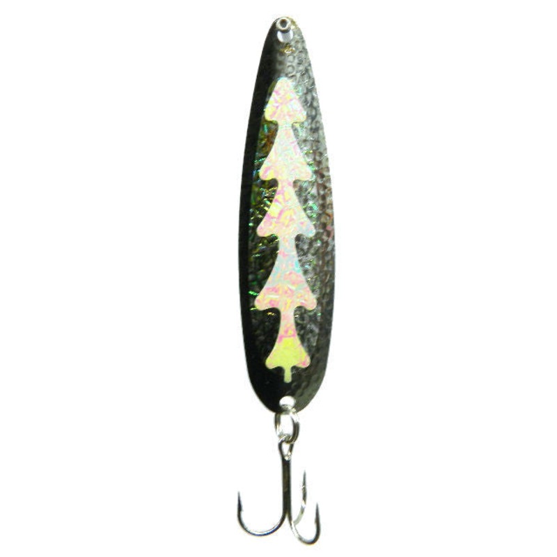Michigan Stinger Spoon Black Wiggle Black Wiggle Standard