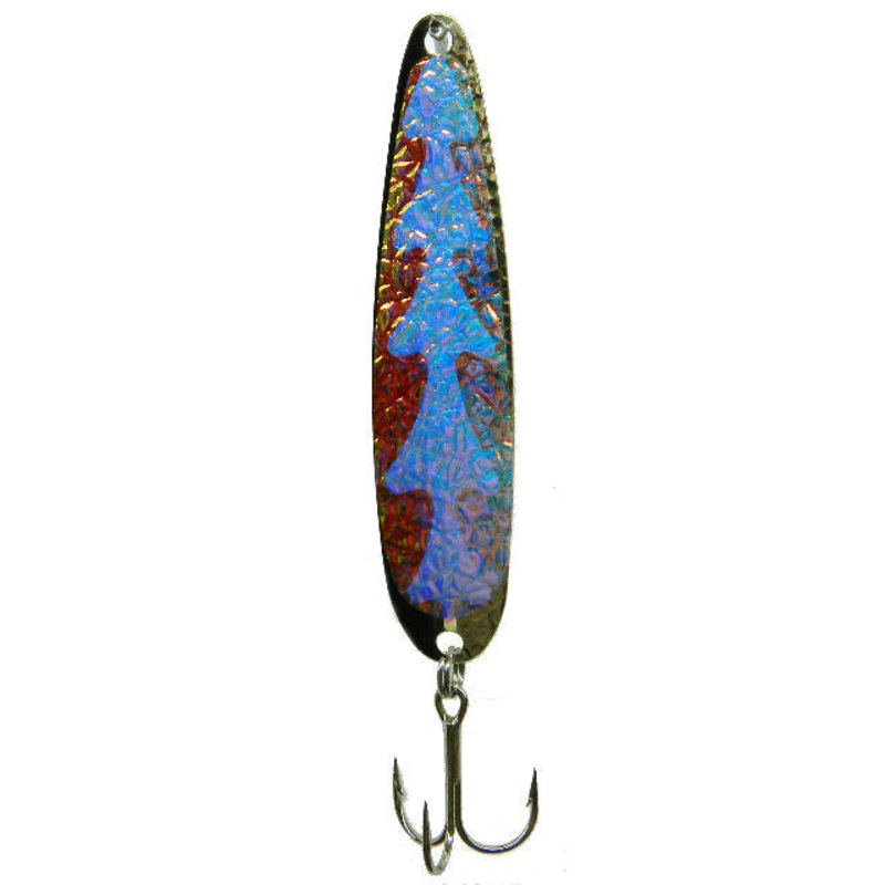 Michigan Stinger Spoon Black Wiggle UV Black Wiggle UV Standard
