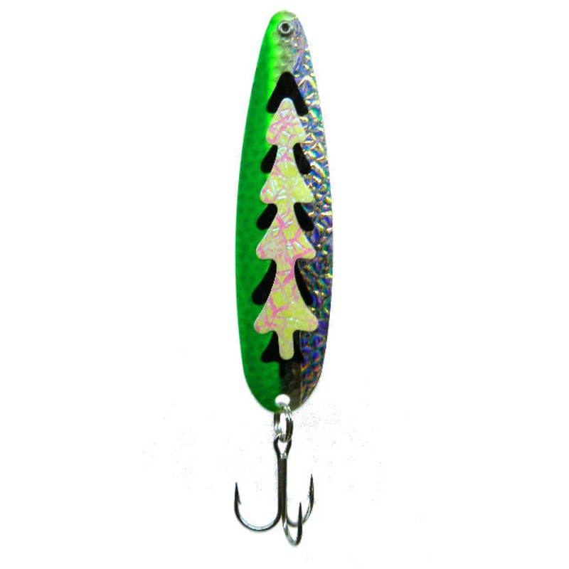 Michigan Stinger Spoon Natural Born Killer Crushed UV Natural UV Standard