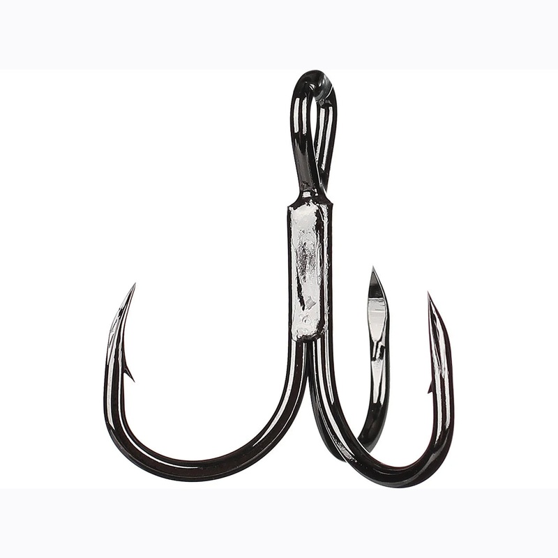 Owner Stinger Treble Hook 2X Black ST-41 Stinger Treble Hook Black ST-41 2X 4 8