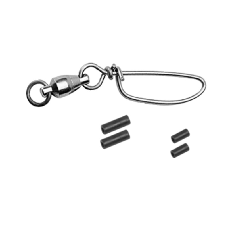 Scotty No.1151 Combination Coastlock Snap w/ Sampo Ball Bearing Swivel