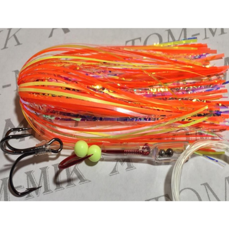 A-TOM-MIK Tournament Series Trolling Flies T414 Orange Sunburst UV (2016) T414 Orange Sunburst UV (2016) Standard