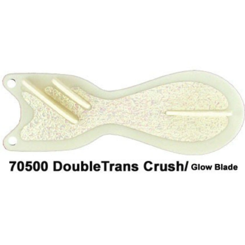 Dreamweaver Spin Doctor Flasher Double Trans Crush/ Glow Blade 70500 Double Trans Crush/ Glow Blade 8"