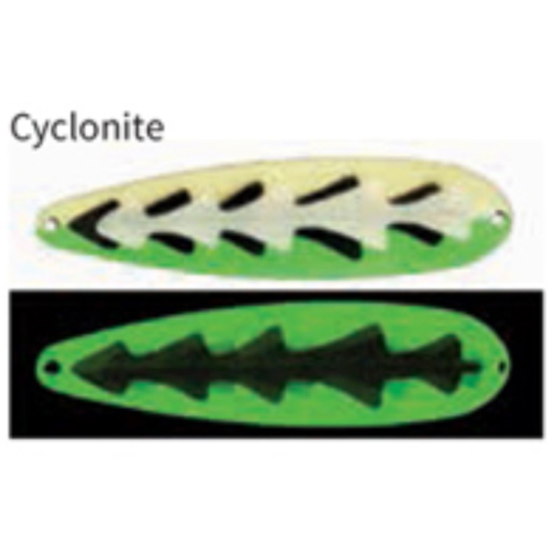 Moonshine Lures Trolling Spoon Cyclonite Cyclonite Standard