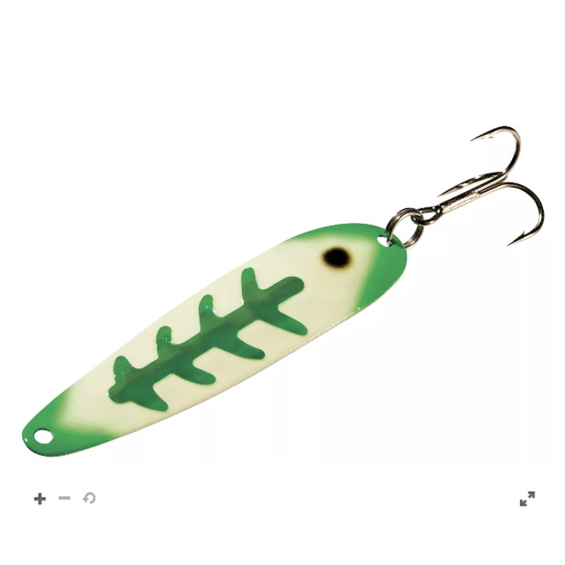 Moonshine Lures Trolling Spoon Green Jeans Green Jeans Standard