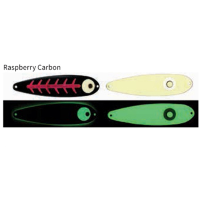 Moonshine Lures Trolling Spoon Raspberry Carbon Raspberry Carbon Standard