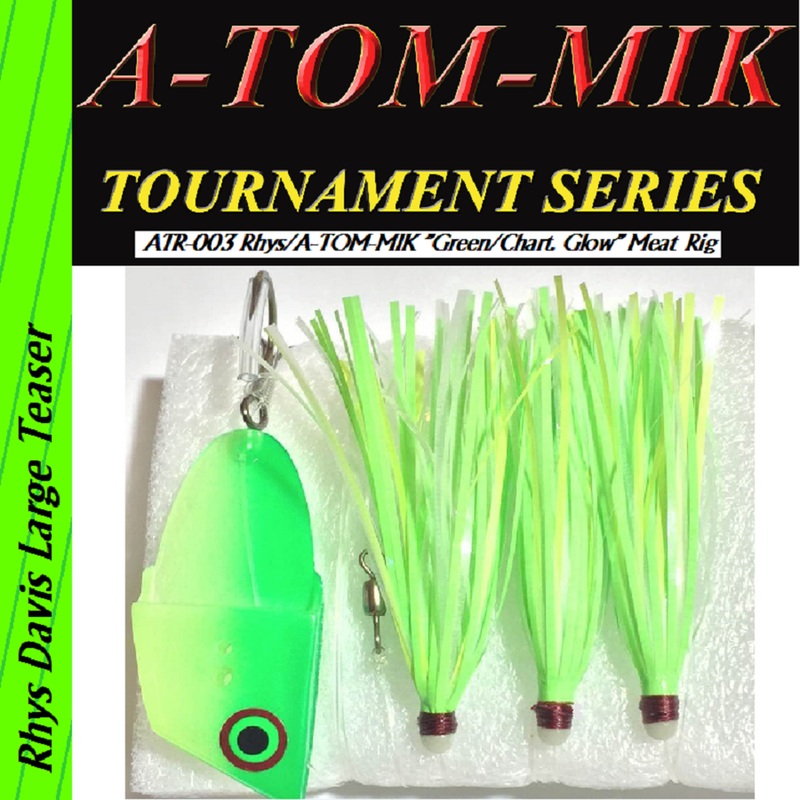 A-TOM-MIK  ATR-003 Rhys/A-TOM-MIK Green/Chart. Glow Meat Rig ATR-003 Rhys/A-TOM-MIK Green/Chart. Glow Meat Rig