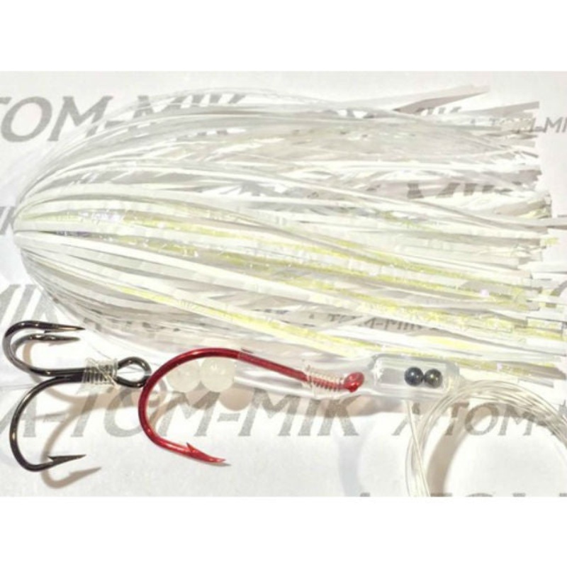 A-TOM-MIK Tournament Series Trolling Flies T043 Ultra White Glow (2003) T043 Ultra White Glow (2003) Standard