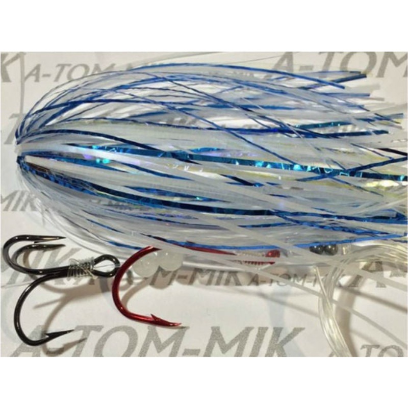 A-TOM-MIK Tournament Series Trolling Flies T044 Ultra Blue Glow (2004) T044 Ultra Blue Glow (2004) Standard