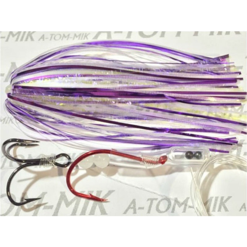 A-TOM-MIK Tournament Series Trolling Flies T045 Ultra Purple Glow (2005) T045 Ultra Purple Glow (2005) Standard