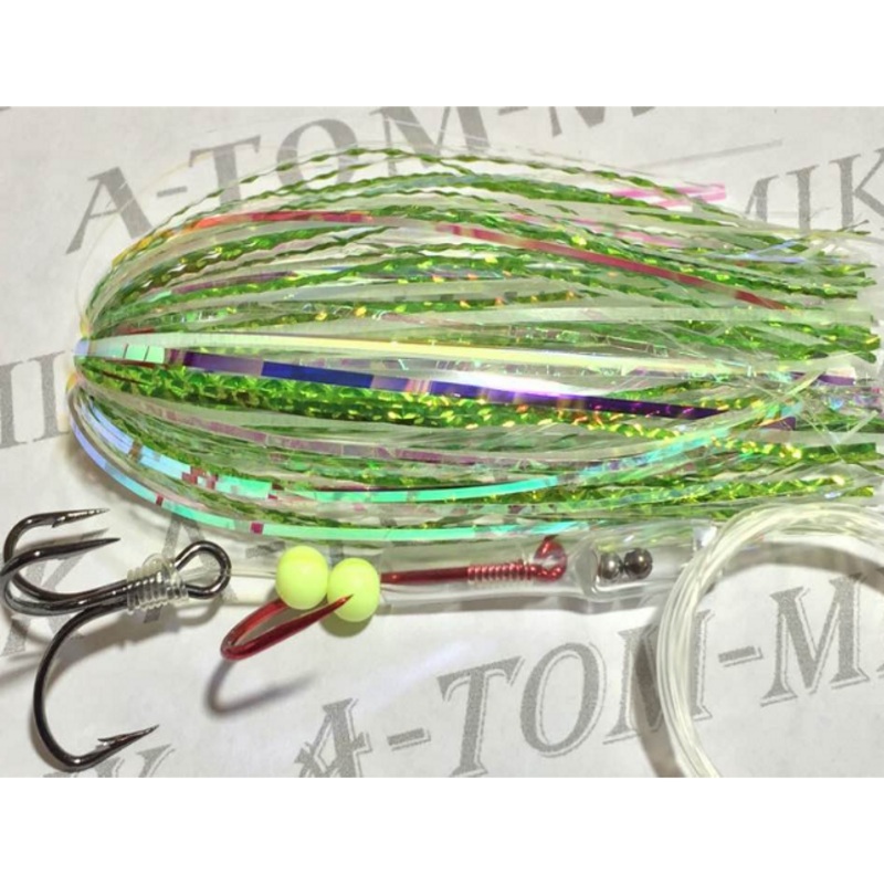 A-TOM-MIK Tournament Series Trolling Flies T427 Big Fin Glow Glitter (2017) T427 Big Fin Glow Glitter (2017) Standard