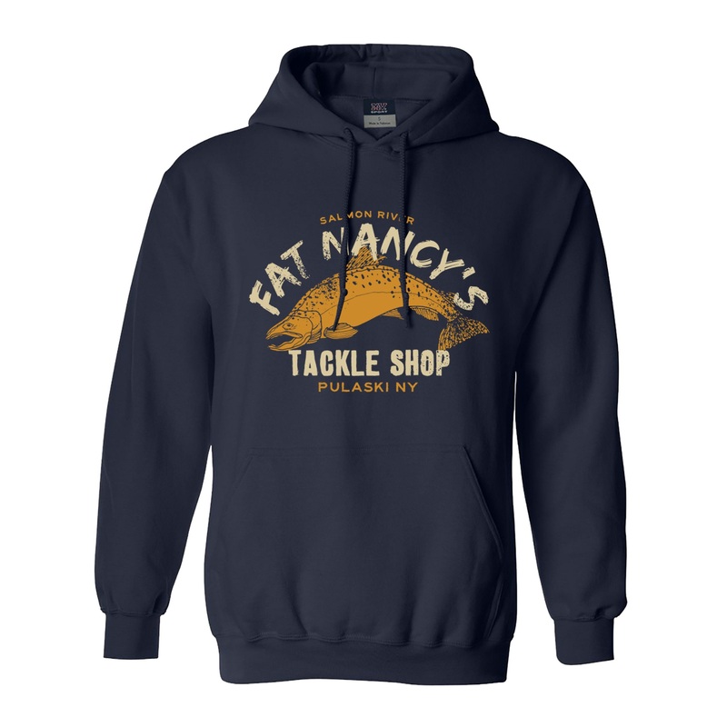 Fat Nancy's Tackle Shop Hoodie Gray M