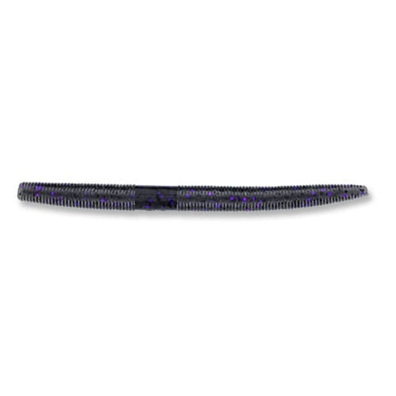 Gary Yamamoto Smoke w/Blk & Purple Flake Yamasenko Smoke w/Blk & Purple Flake 4"