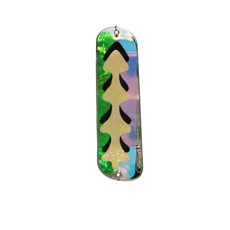 Michigan Stinger Flasher Chrome Dragon Lady UV Chrome Dragon Lady UV 8"