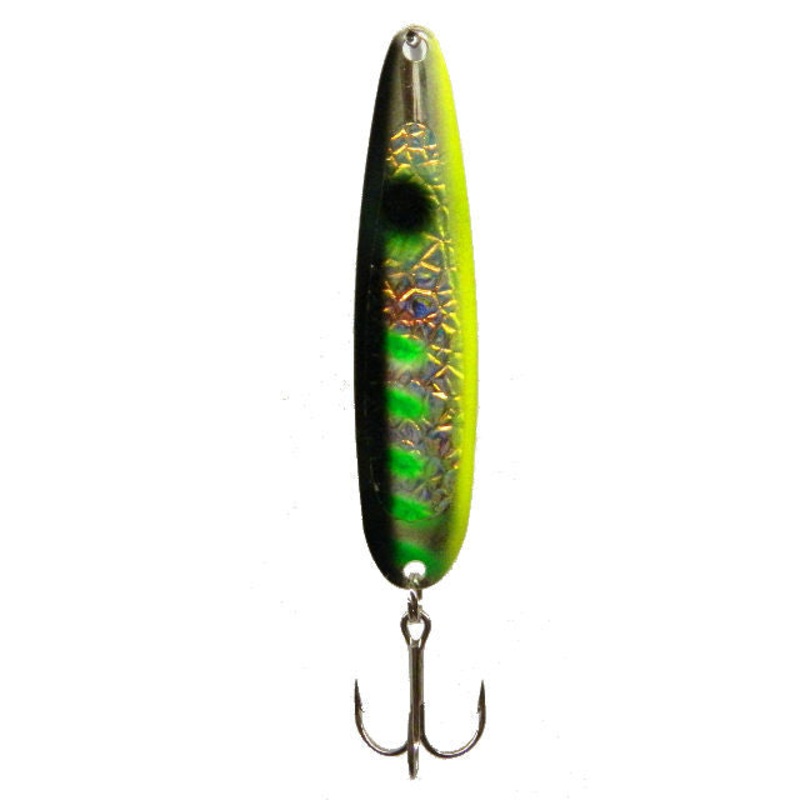 Michigan Stinger Spoon Alewife Chartreuse Crushed UV Alewife Chartreuse Crushed UV Scorpion