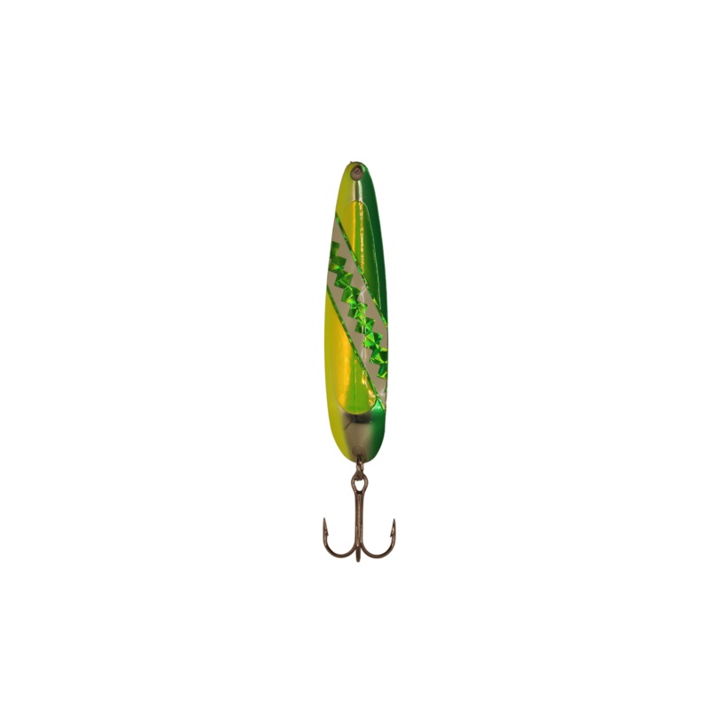 Michigan Stinger Spoon Green Dolphin Yellow UV Green Dolphin Yellow UV Standard