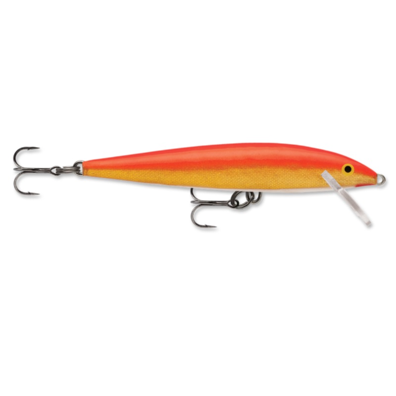 Rapala Original Floater Gold Fluorescent Red Gold Fluorescent Red F07