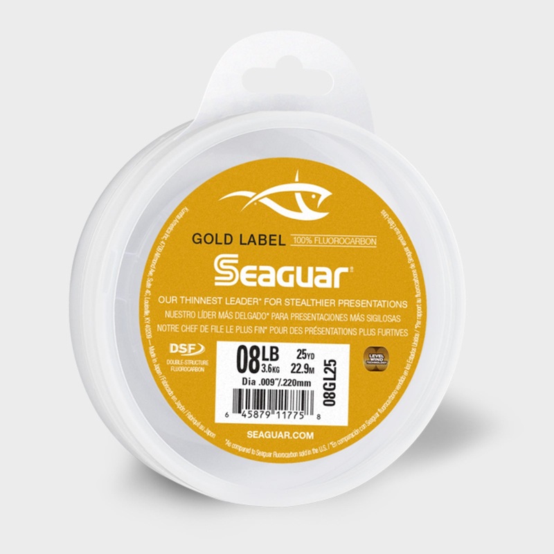 Seaguar Gold Label 100% Fluorocarbon 6lb, .007"