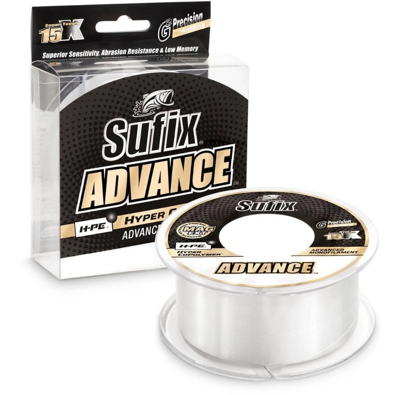 Sufix Advance Monofilament Clear 6lb, .010"