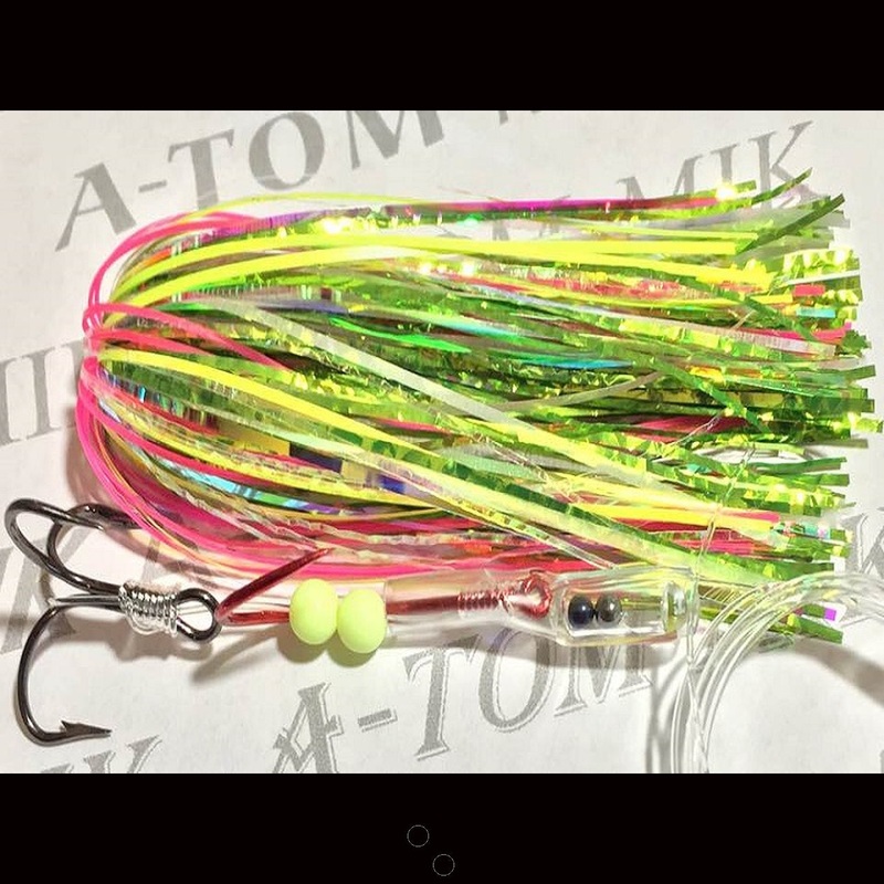 A-TOM-MIK Tournament Live Series Trolling Flies L208 Crazy Bitch Live L208 Crazy Bitch Live Standard