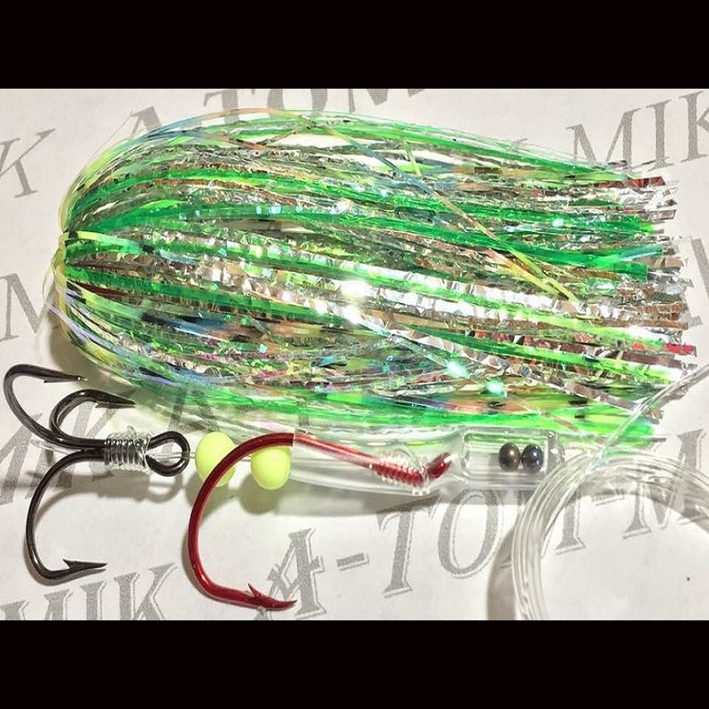 A-TOM-MIK Tournament Live Series Trolling Flies L236 Sweet Pea Live L236 Sweet Pea Live Standard