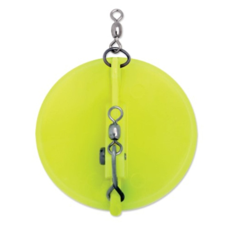 Luhr Jensen Dipsy Diver Chartreuse/White Bottom Chartreuse/White Bottom 001