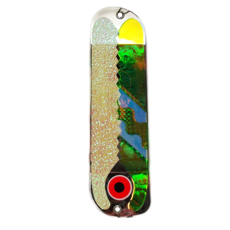 Pro King Flasher Half Chin Green Half Chin Green 8"