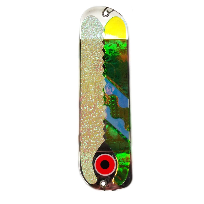 Pro King Flasher RGV Half Chin Green RGV Half Chin Green 8"