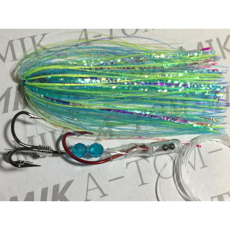 A-TOM-MIK Tournament Series Trolling Flies S500 Shredded Hammer S500 Shredded Hammer Standard