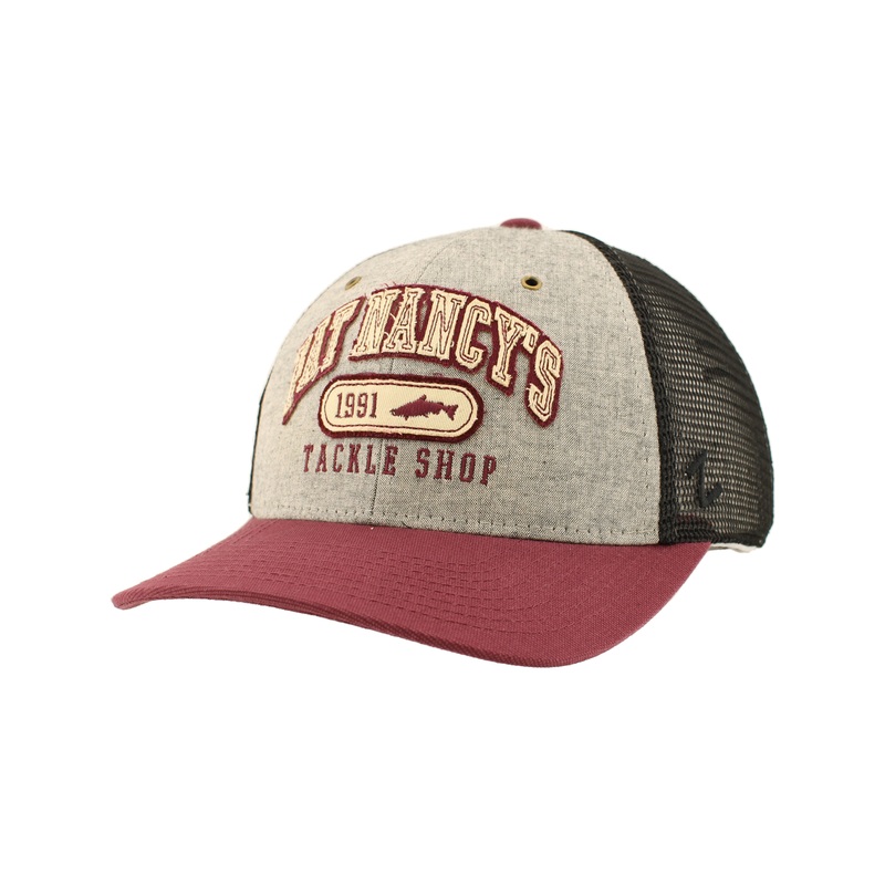 Fat Nancy's Est 1991 Hat Gray/Maroon/Black