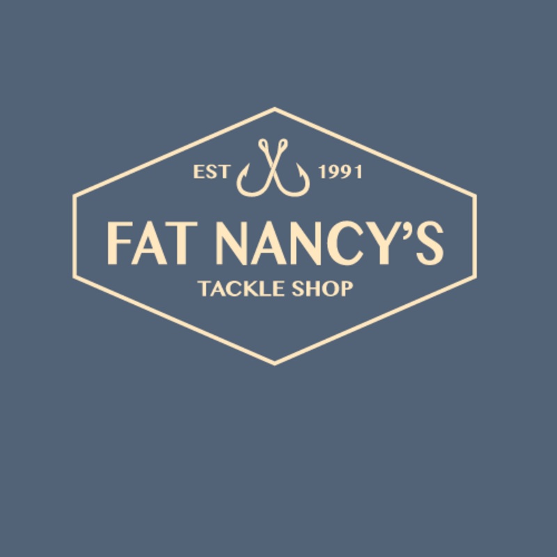 Fat Nancy's Established 1991 Crossed Hooks Shirt M Slate