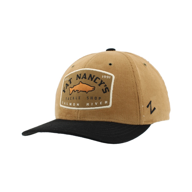 Fat Nancy's Ranch Hand Salmon Hat Russet/Black