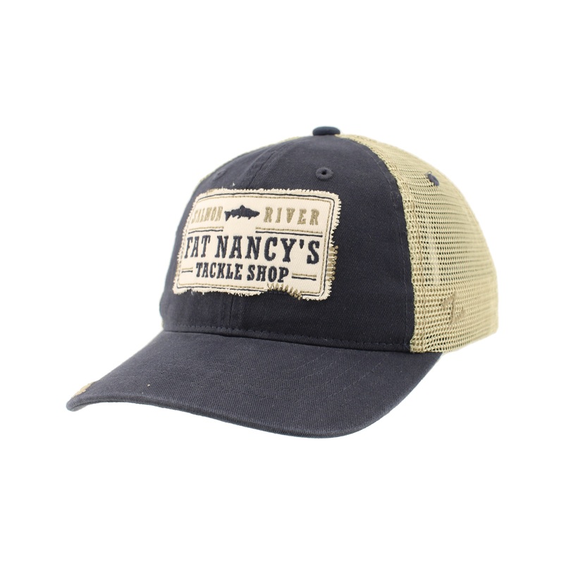 Fat Nancy's Repaired Patch Salmon Hat Light Navy/Khaki