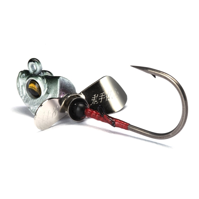 MEGABASS OKASHIRA SCREWHEAD SHADOW SPAWN 1/16 oz