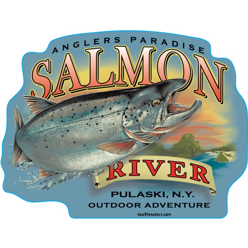 Salmon River Anglers Paradise Salmon River Anglers Paradise Decal