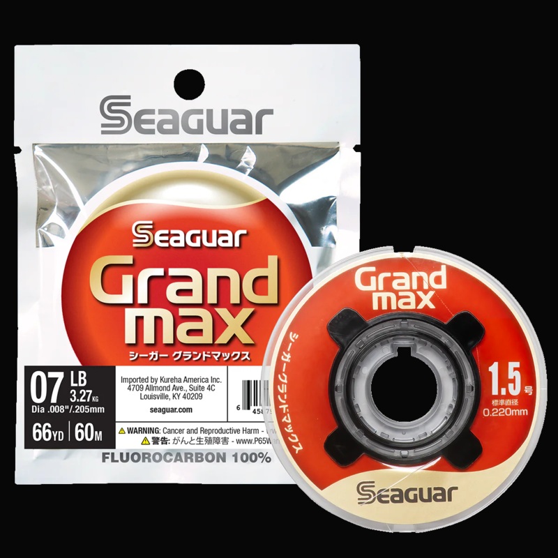 Seaguar Grand Max 66 YD Spools 6 lb. .007" 66 Yards