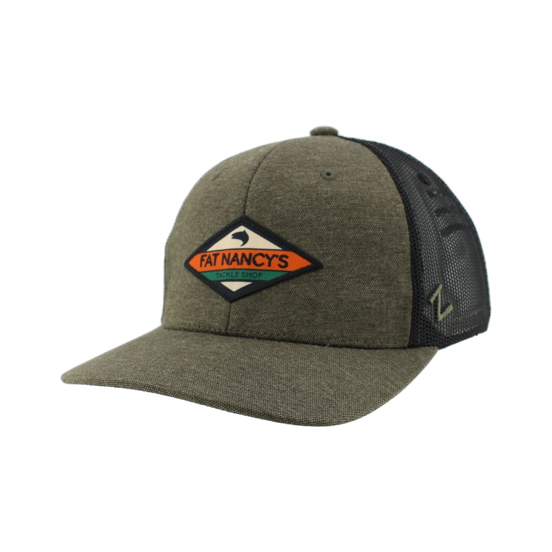 Fat Nancy's Carson Stratum Salmon Hat Woodland/Black