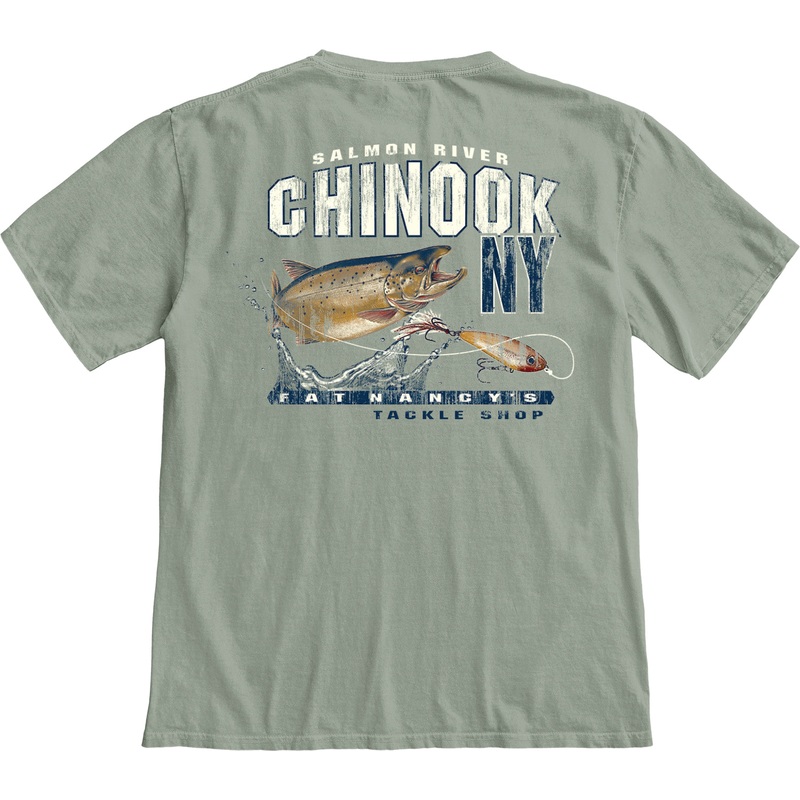 Fat Nancy's Chinook T-Shirt M PALE JADE