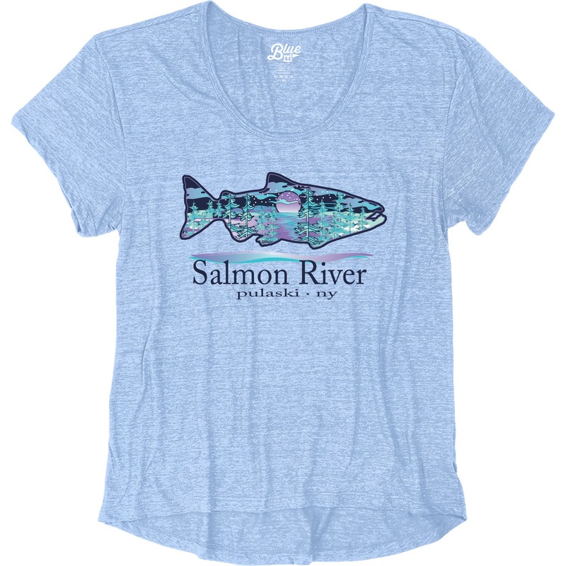 Fat Nancy's Spin Out T-Shirt M CORNFLOWER BLUE
