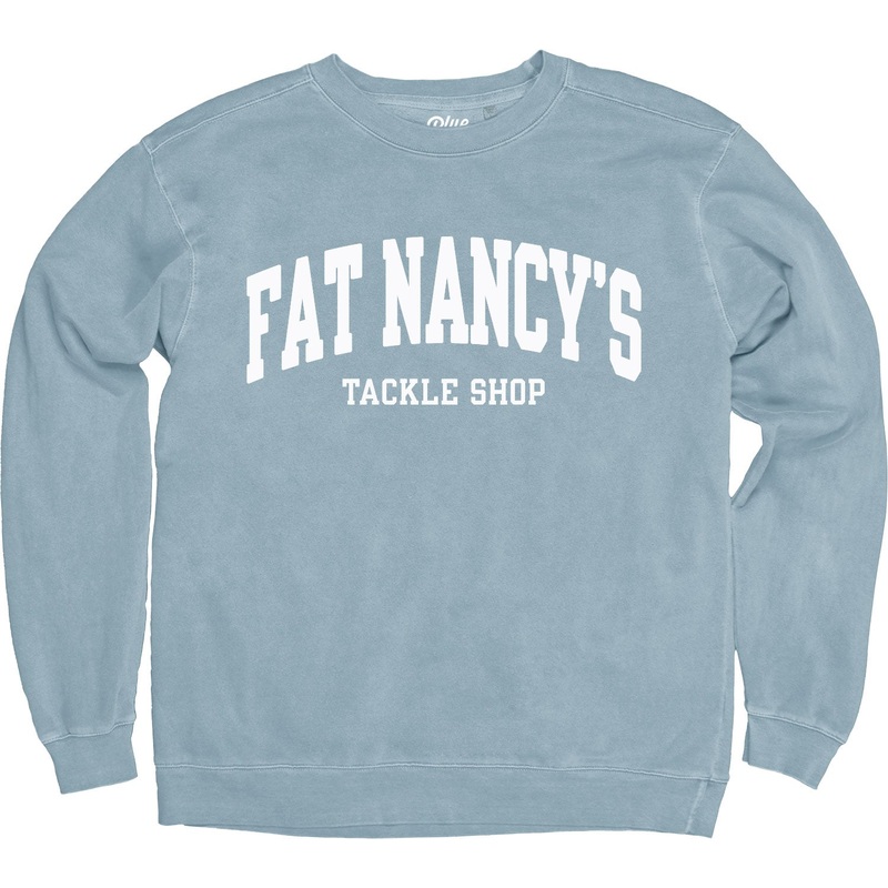 Fat Nancy's Tackle Shop Crew Neck Sweatshirt Peri S
