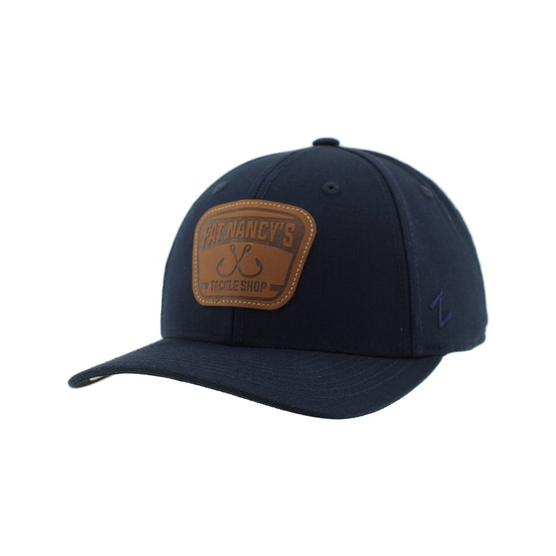 Fat Nancy's Wilderness Fish Hooks Salmon Hat Dark Navy