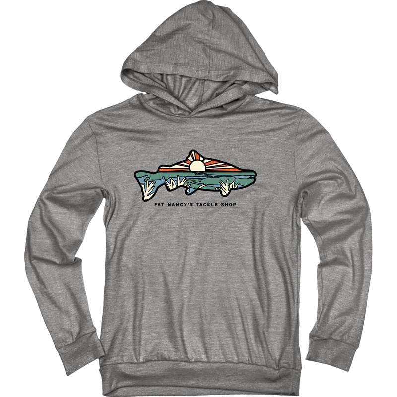 Fat Nancy's Youth Salmon River Hoodie Gray S