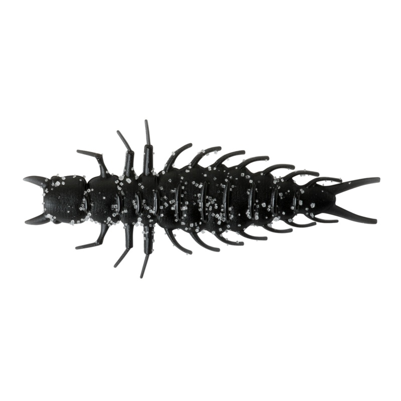 Great Lakes Finesse 2.4" Juicy Hellgrammite Matte Black 2.4"