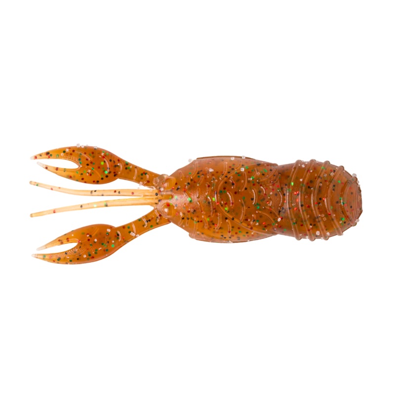 Great Lakes Finesse 2.5 Juvy Craw Amber Black Green Red 2.5"