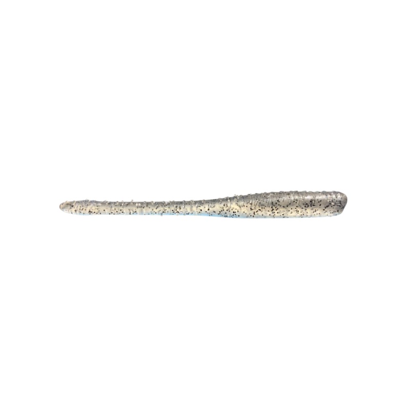 Great Lakes Finesse 4" Drop Worm Clear Shad 4"