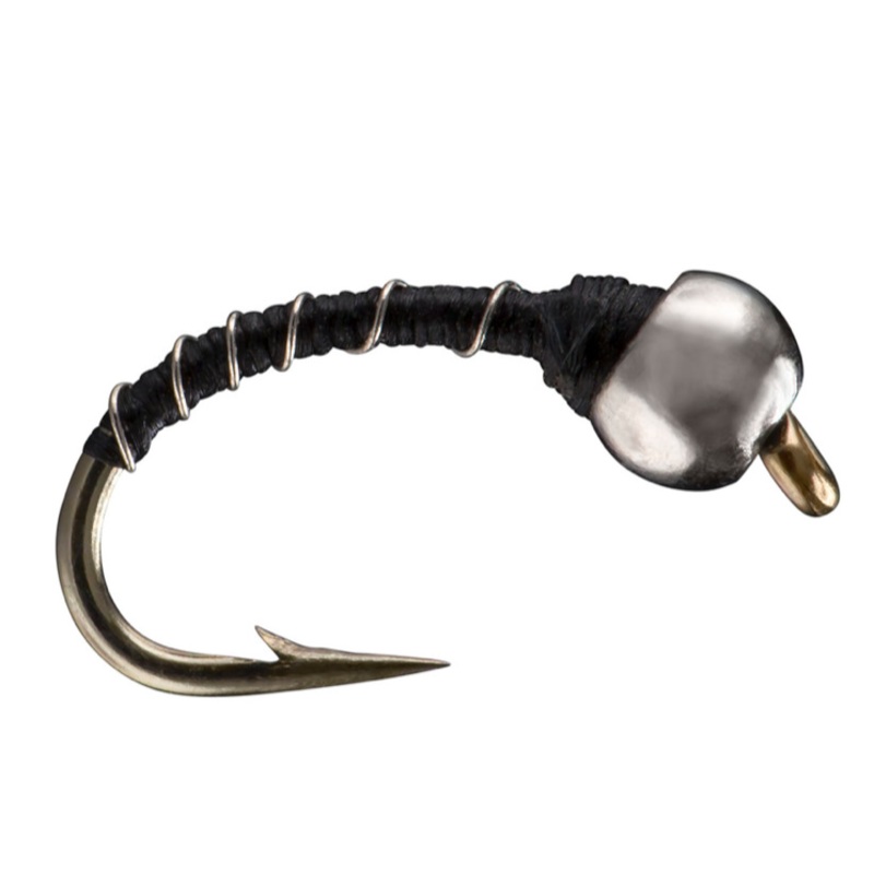 Zebra Midge Black 16